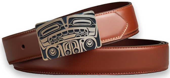 Unique handcrafted belt buckles for men